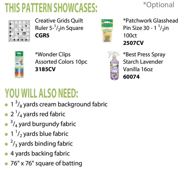 Gracie's Star PDF Pattern