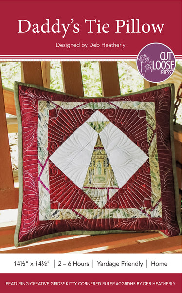 Daddy's Tie Pillow PDF Pattern