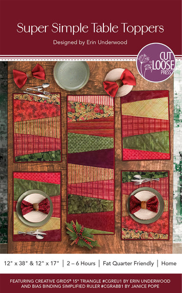 Super Simple Table Topper PDF Pattern