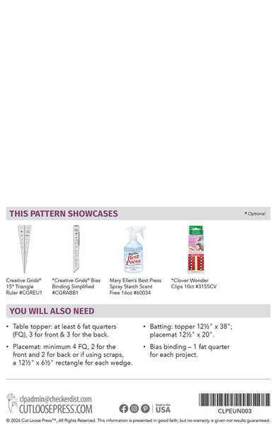 Super Simple Table Topper PDF Pattern