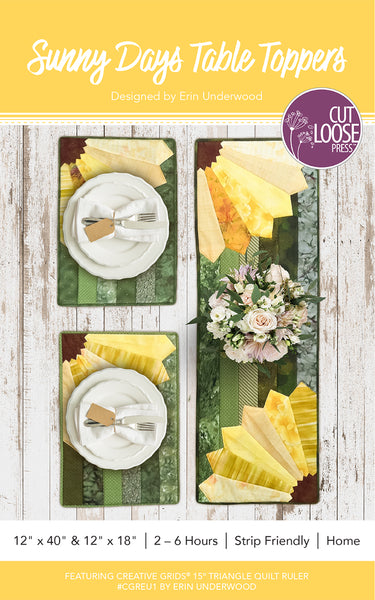 Sunny Days Table Toppers PDF Pattern