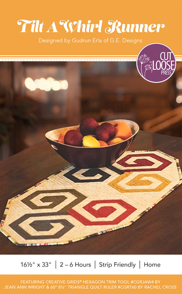 Tilt A Whirl Runner PDF Pattern