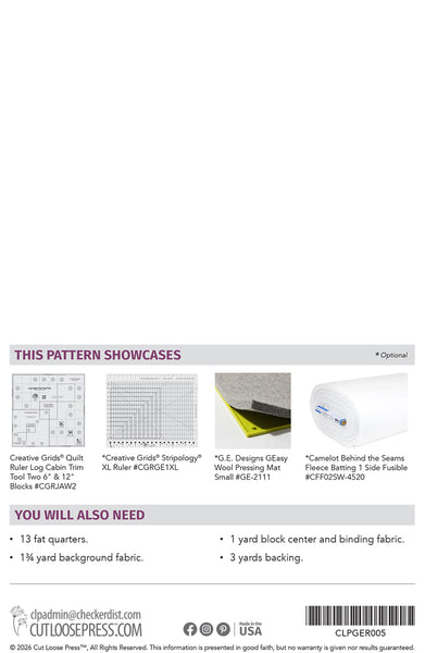 Courthouse Lanterns PDF Pattern