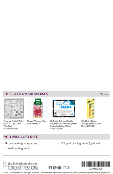 Multiple Choice Placemats PDF Pattern