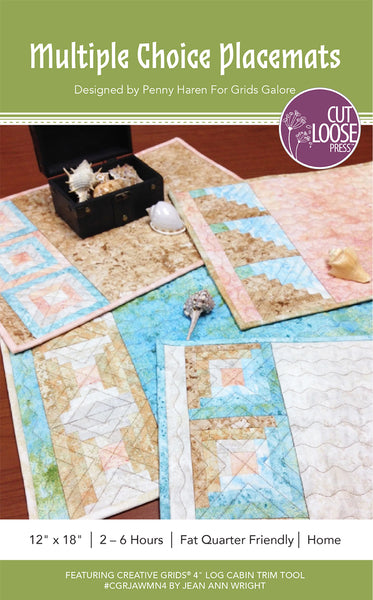 Multiple Choice Placemats PDF Pattern