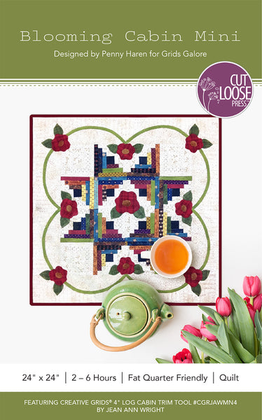 Blooming Cabin Mini PDF Pattern