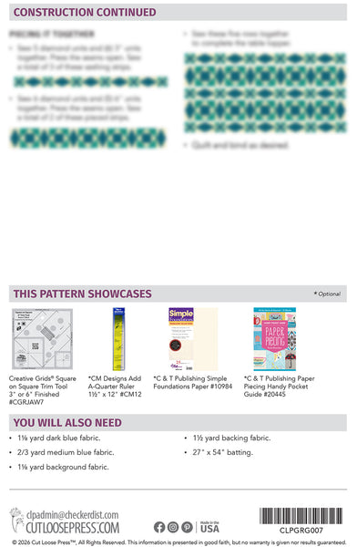 Storm On the Lake PDF Pattern