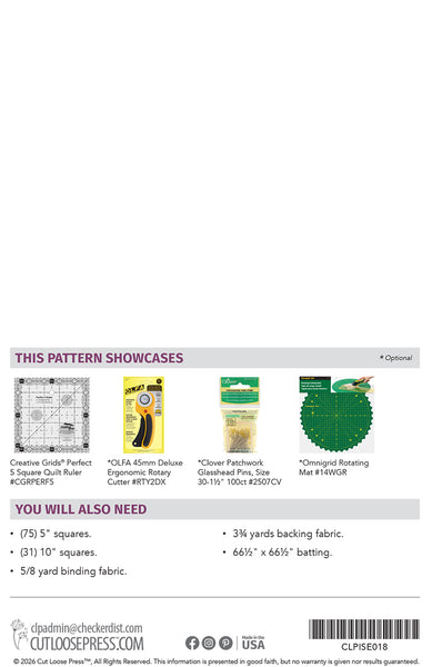 Butterfly Patch PDF Pattern