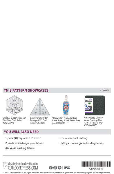 Cut the Cake Hexies PDF Pattern