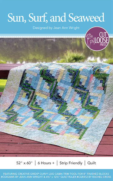 Sun Surf and Seaweed PDF Pattern
