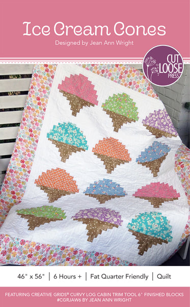 Ice Cream Cones PDF Pattern