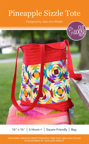 Pineapple Sizzle Tote PDF Pattern