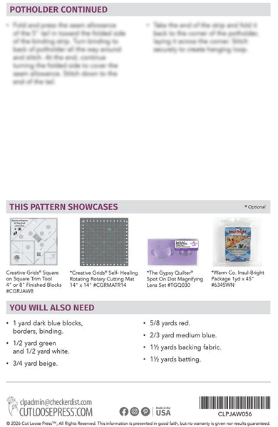Bon Appetit Collection PDF Pattern