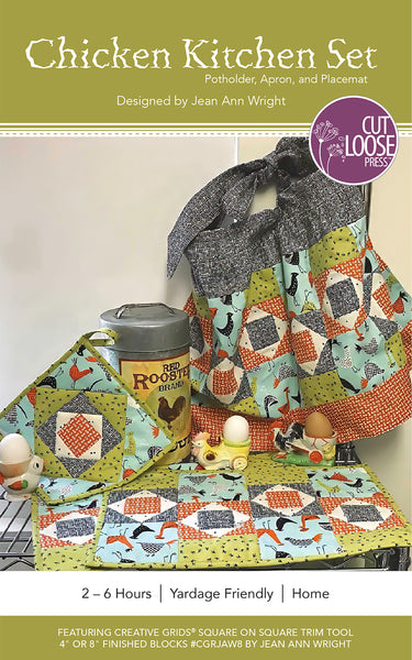 Chicken Kitchen Set PDF Pattern