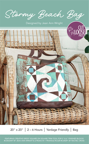 Stormy Beach Bag PDF Pattern