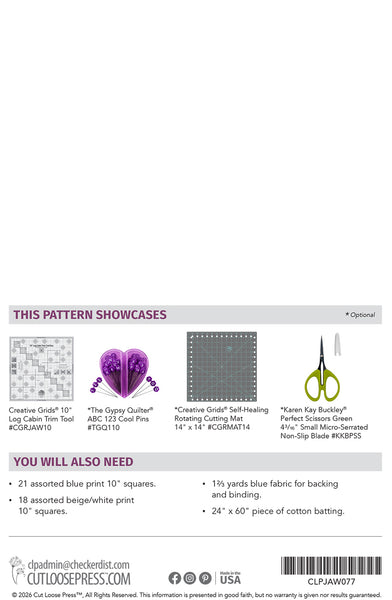 Rick Rack Table Runner PDF Pattern