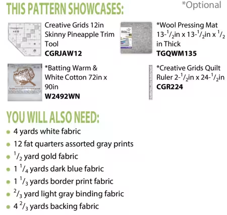 Pineapples and Pinwheels PDF Pattern