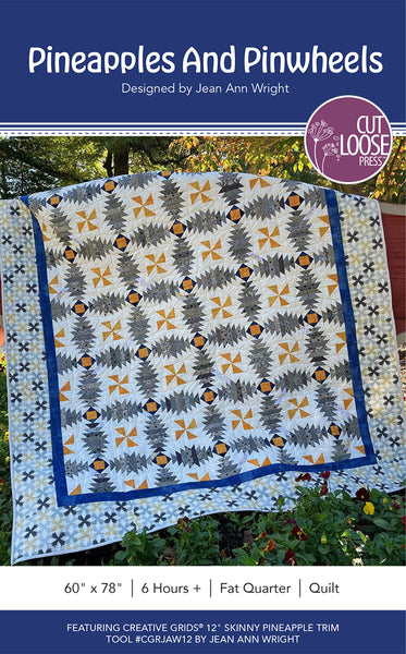 Pineapples and Pinwheels PDF Pattern
