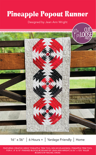 Pineapple Popout Table Runner PDF Pattern