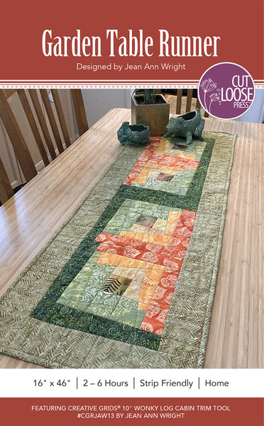 Garden Table Runner PDF Pattern
