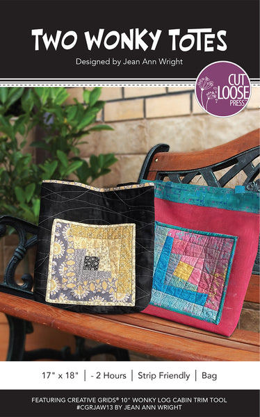 Two Wonky Totes PDF Pattern