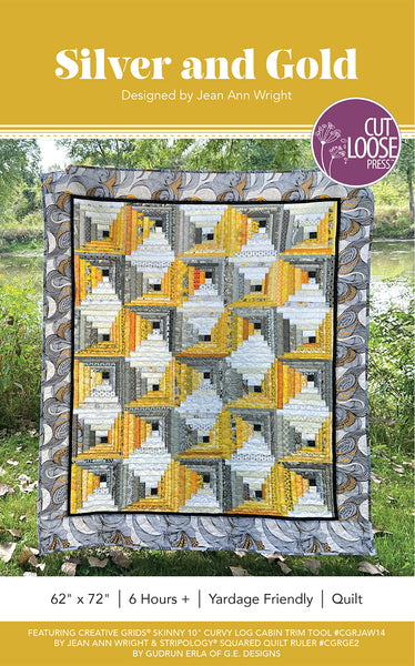 Silver and Gold PDF Pattern