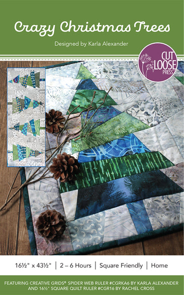 Crazy Christmas Trees PDF Pattern