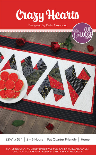Crazy Hearts PDF Pattern