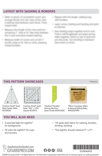 Coffee Break PDF Pattern
