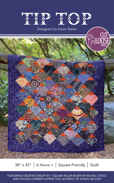 Tip-Top Baby Quilt PDF Pattern