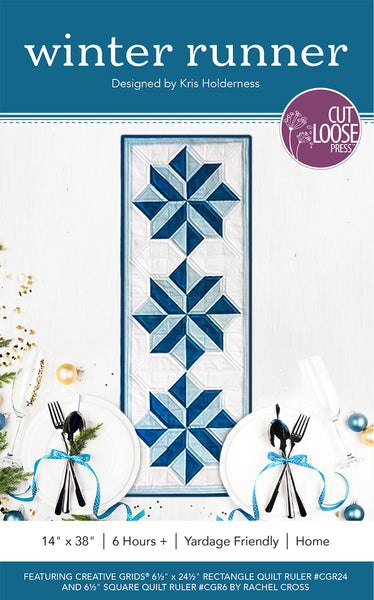 Seasonal Runner - Winter PDF Pattern