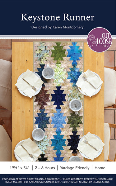 Keystone Table Runner PDF Pattern