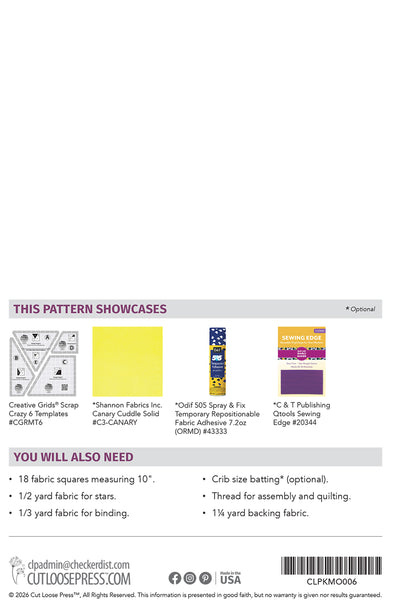 Sparklers PDF Pattern