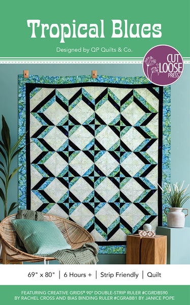 Tropical Blues PDF Pattern