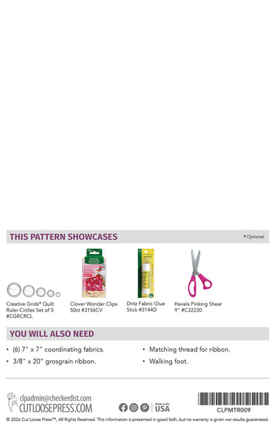 Recharger Cords Caddy PDF Pattern