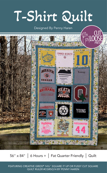 T-Shirt Quilt PDF Pattern