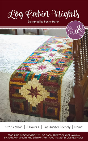 Log Cabin Nights PDF Pattern