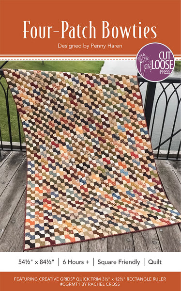 Four-Patch Bowties PDF Pattern
