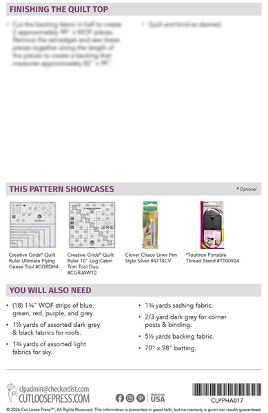 My House PDF Pattern