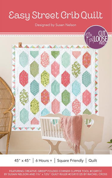 Easy Street Crib Quilt PDF Pattern
