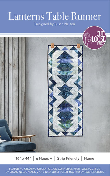 Lanterns Table Runner PDF Pattern