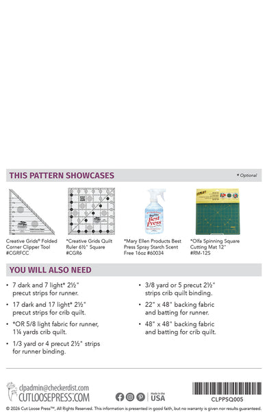 Hexie Imposter Runner or Quilt PDF Pattern