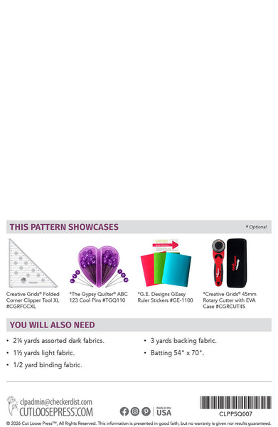 Barn Raising Lite PDF Pattern