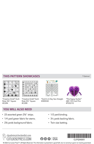 Tumbling Shamrocks PDF Pattern