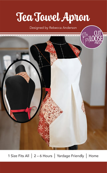 Tea Towel Apron PDF Pattern