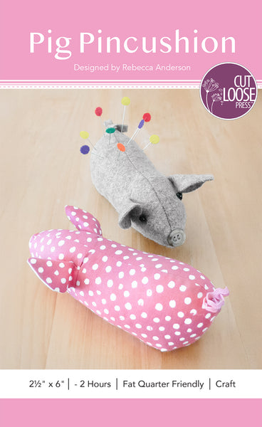 Pig Pincushion PDF Pattern