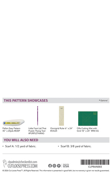 Simplicity Scarf PDF Pattern