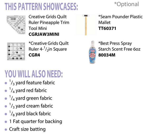 Mini Pineapple Table Topper PDF Pattern