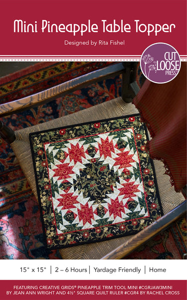 Mini Pineapple Table Topper PDF Pattern