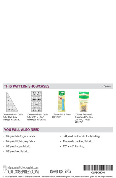Pinwheel Hexagons PDF Pattern
